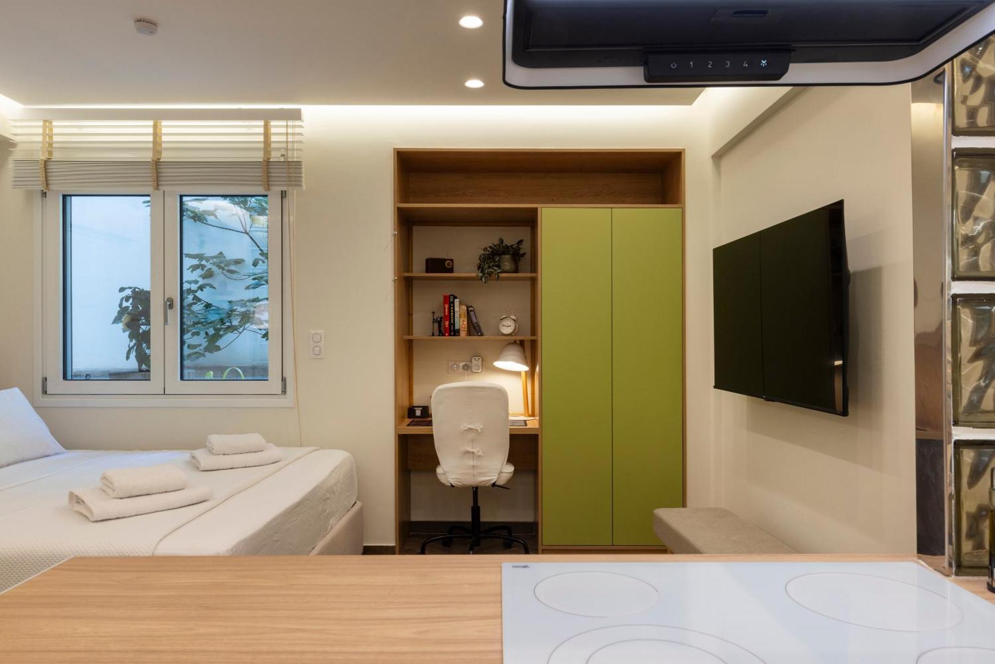 Studio Flat 21 At Evangelismos Metro Stn Athen Eksteriør bilde